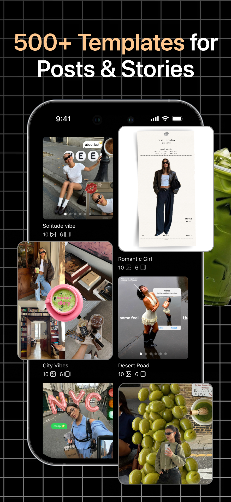 Scrl App Examples Crsel – Design Carousels, Collages & Stories for Instagram